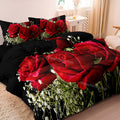Avtoit | PetalWhispers - Romantic Rose Bed Linen