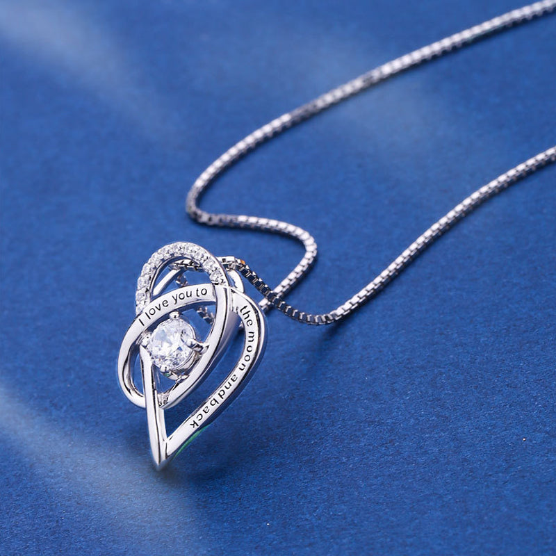 Avtoit | Letter Heart Necklaces for Mom