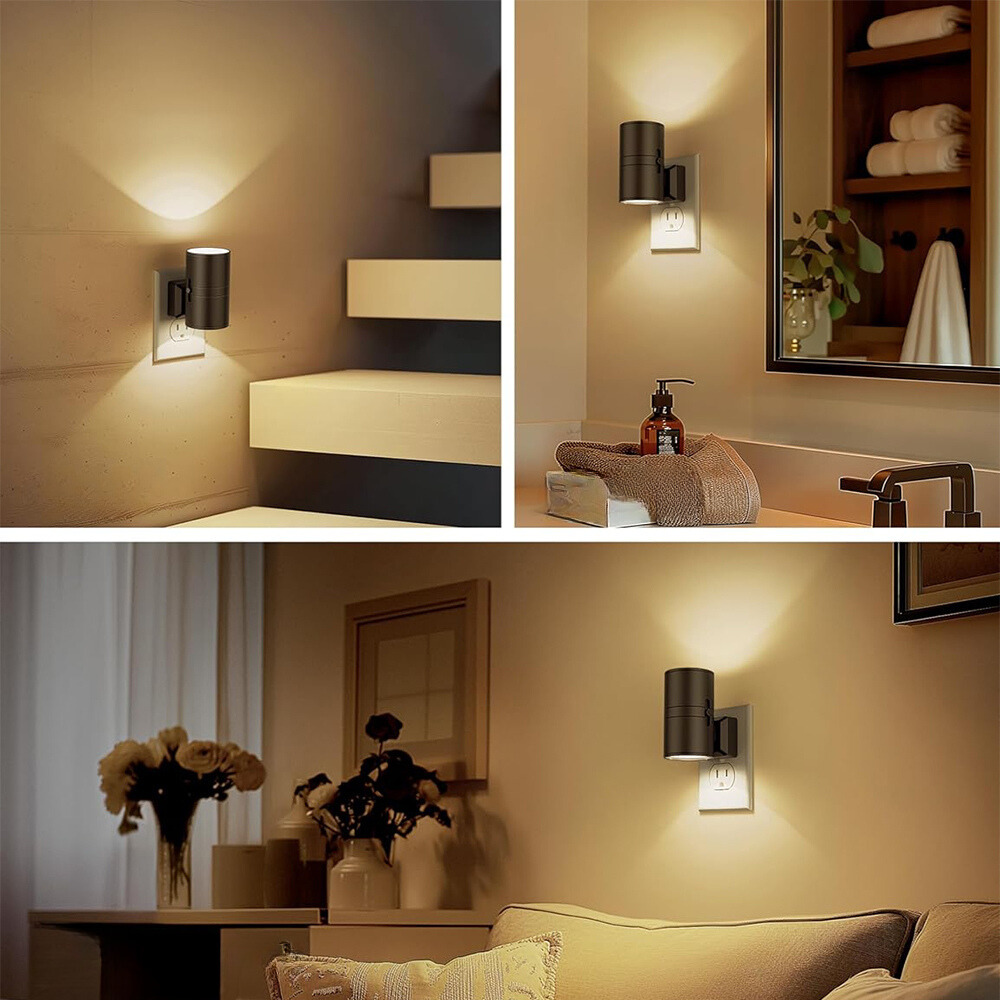 Avtoit | Night light socket with brightness detection and adjustable brightness