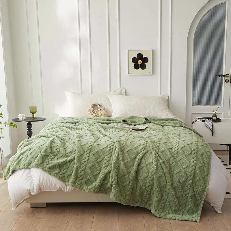 Avtoit | Double-sided cuddle blanket made of wool