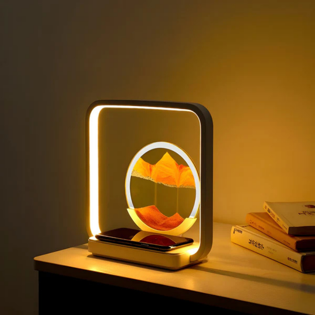 Avtoit | SandAura | 3D LED Night Lamp with Flowing Sand Art