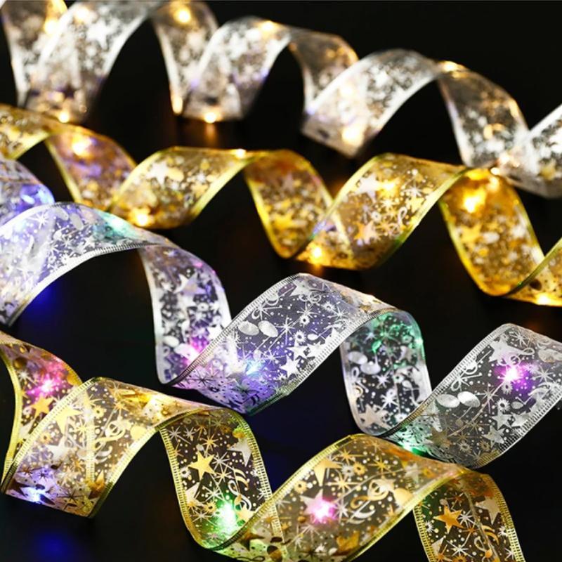 Avtoit | Hot Sale Christmas Ribbon Fairy Lights