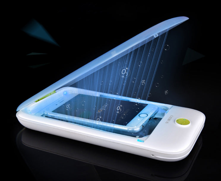 Avtoit | Portable Multifunctional UV Cellphone Sterilizer, with UV/Ozone Double Sterilization, for Earrings, Headphones, Masks, Watches and More