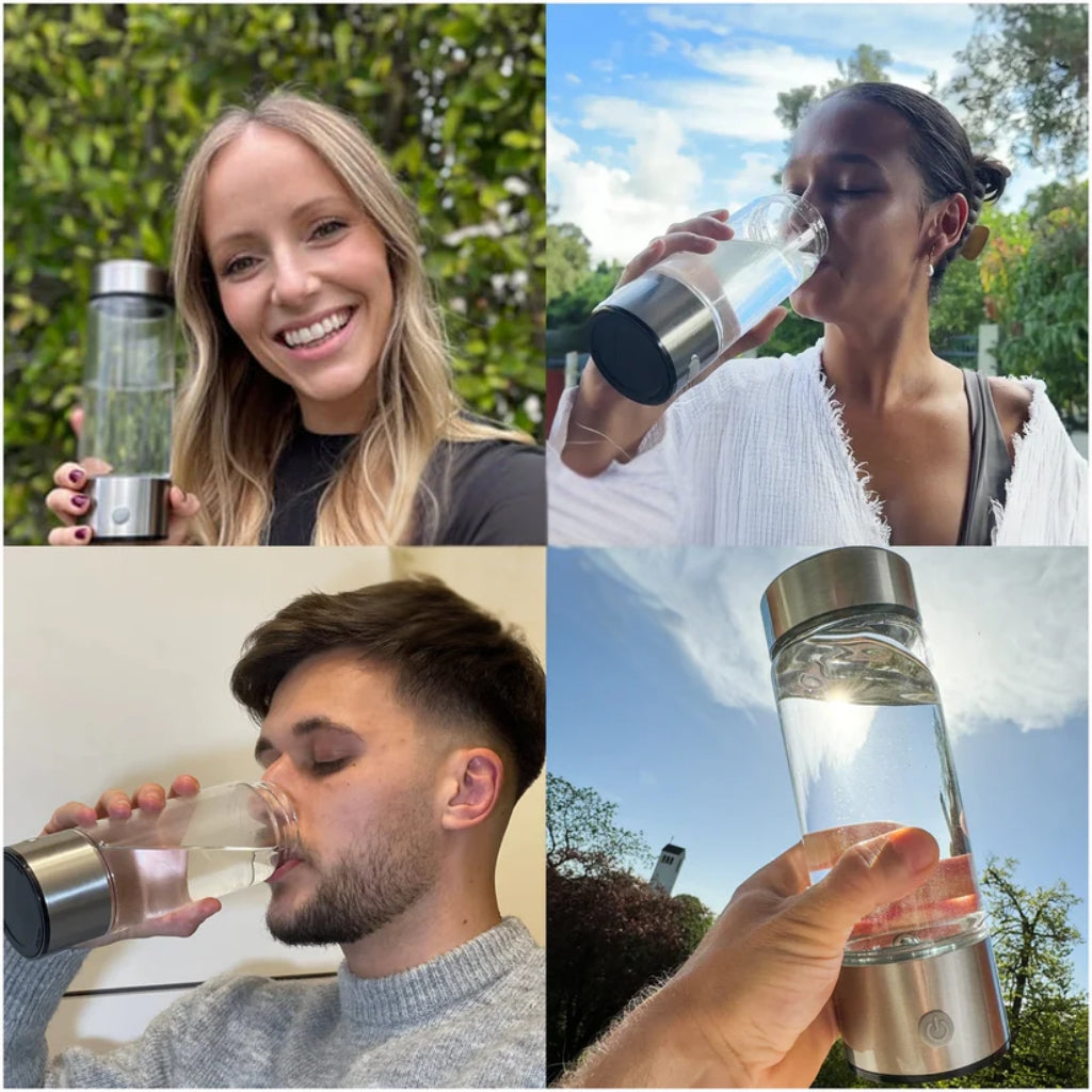 Avtoit | Hydrogen Water Bottle | USB Rechargeable, Anti-Inflammatory & Perfect for Daily Hydration and Wellness