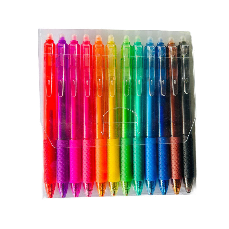 Avtoit | Multicolored erasable gel pens (12 pcs)