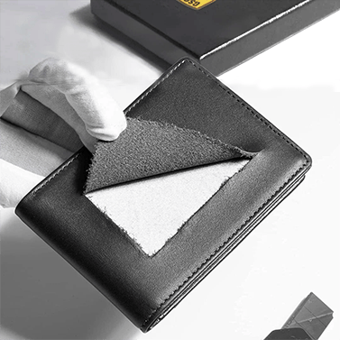 Avtoit | Men’s Slim RFID Wallet | Leather Card Holder | Black