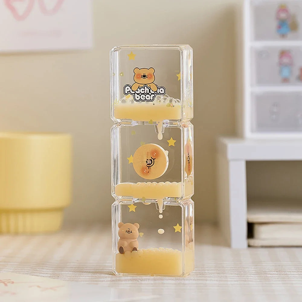 Avtoit | Floral Fantasy Liquid Cartoon Motion Hourglass