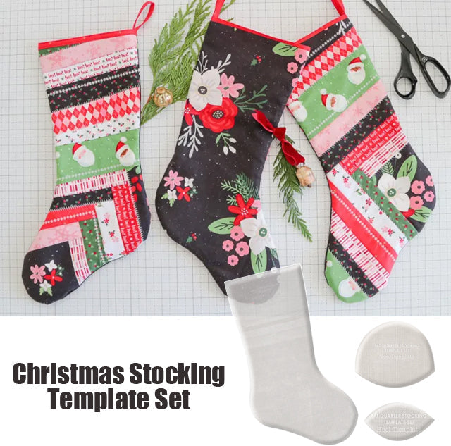 Avtoit | Handmade Christmas Stocking Template Set - (With Instructions)