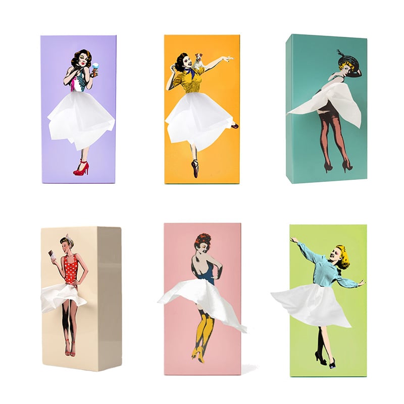 Avtoit | Flying Skirt Tissue Box