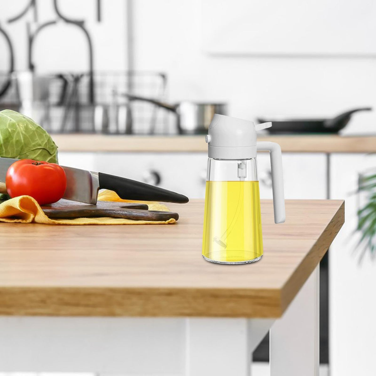 Avtoit | 2-in-1 Oil Dispenser Bottle | Oil Sprayer and Dispenser | Healthy Cooking