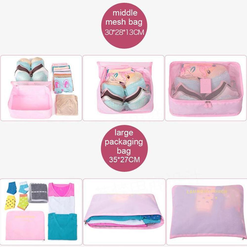 Avtoit | Travel Clothing Storage Bag (1 Set, 6 Pieces)