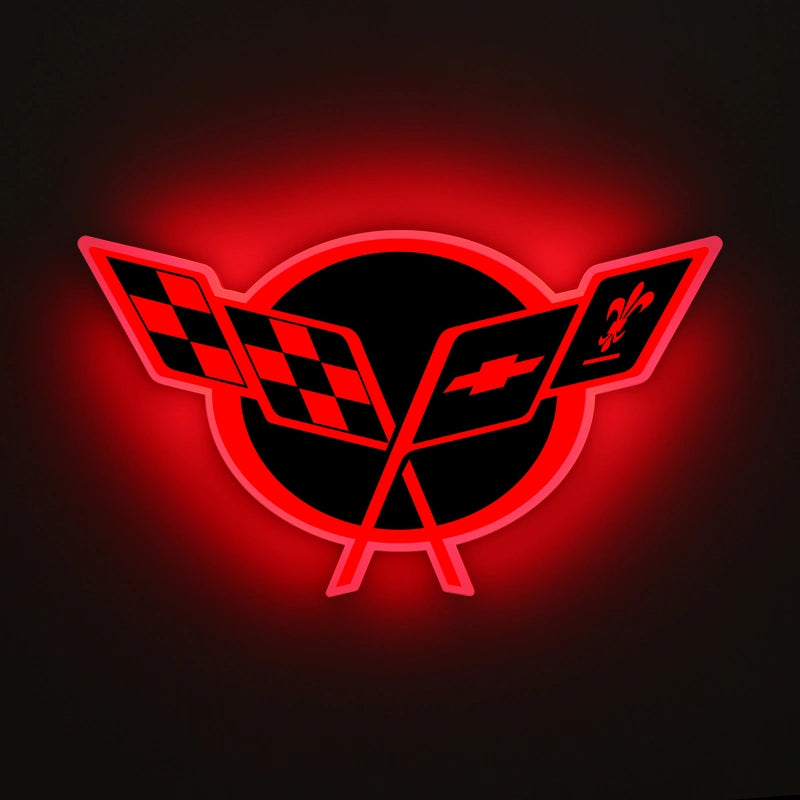 Corvette C5 LED Car Emblem
