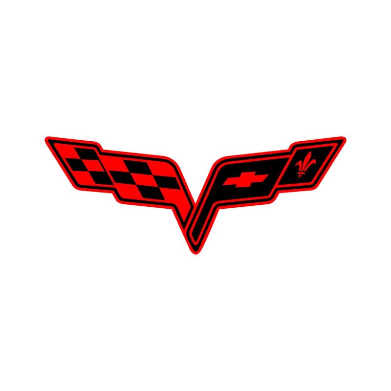 Corvette C6 LED Car Badge