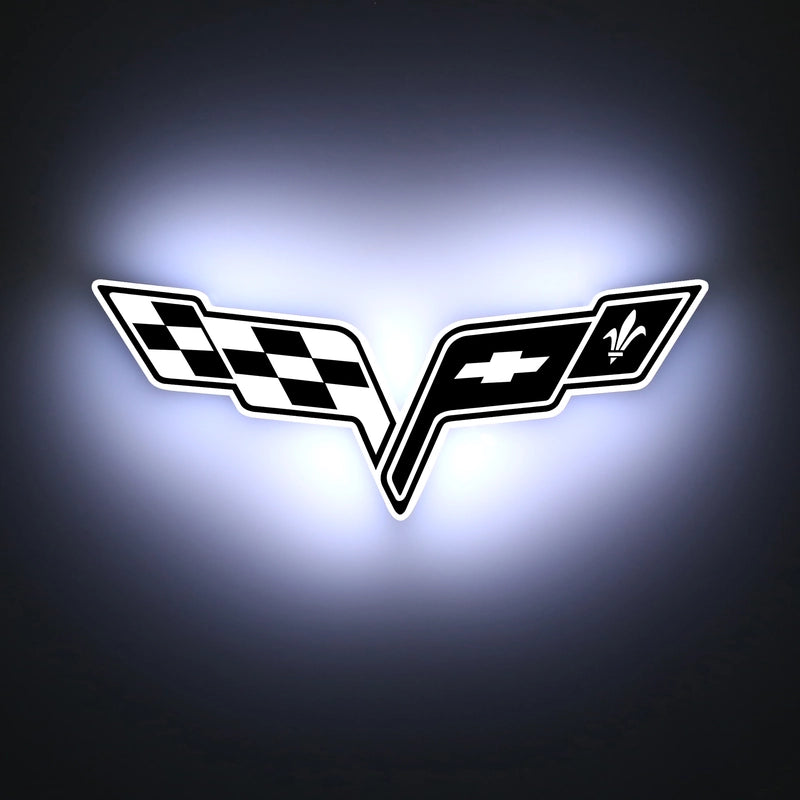 Corvette C6 LED Car Badge