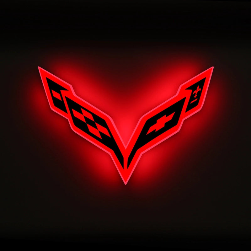 Corvette C7 Light Up Badge