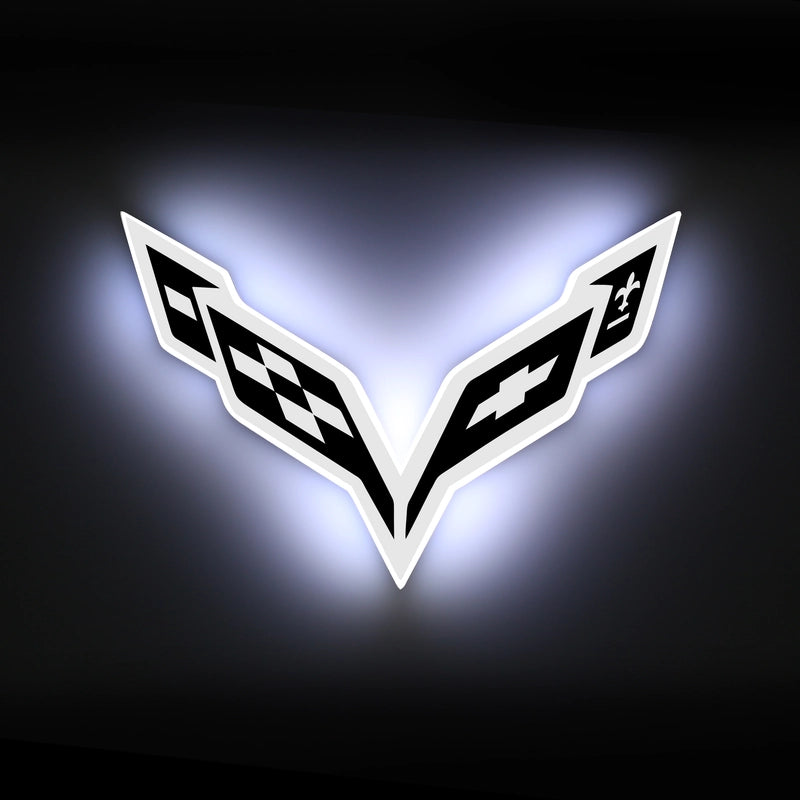 Corvette C7 Light Up Badge