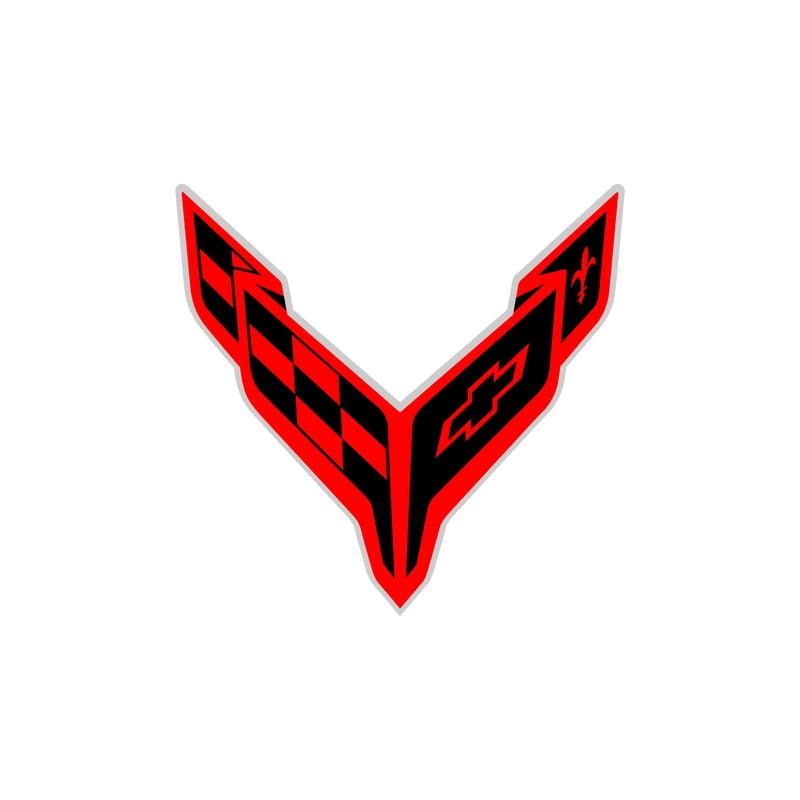 Corvette C8 Illuminated Car Emblem