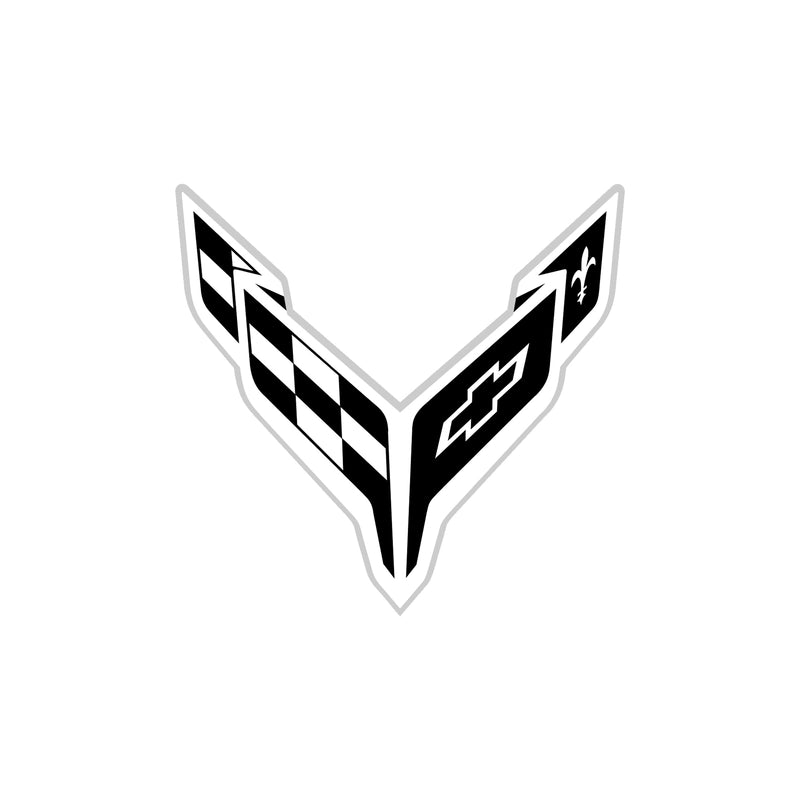Corvette C8 Illuminated Car Emblem