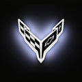 Corvette C8 Illuminated Car Emblem