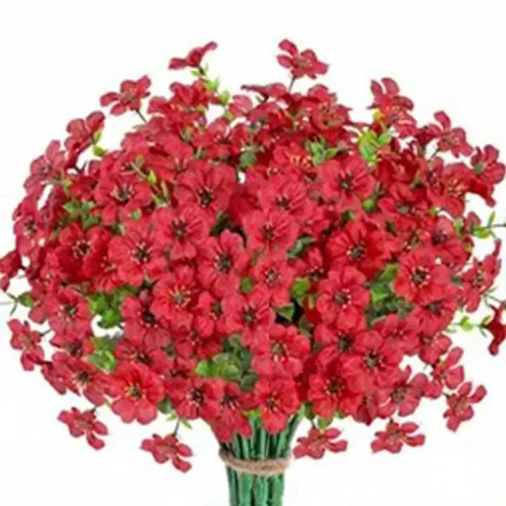 Avtoit | 3 Bouquet artificial flowers for indoor & outdoor – Weather-resistant, low-maintenance & colorful