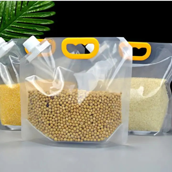 Avtoit | 3 pieces | Large storage bags - Leak-proof, standing, and reusable