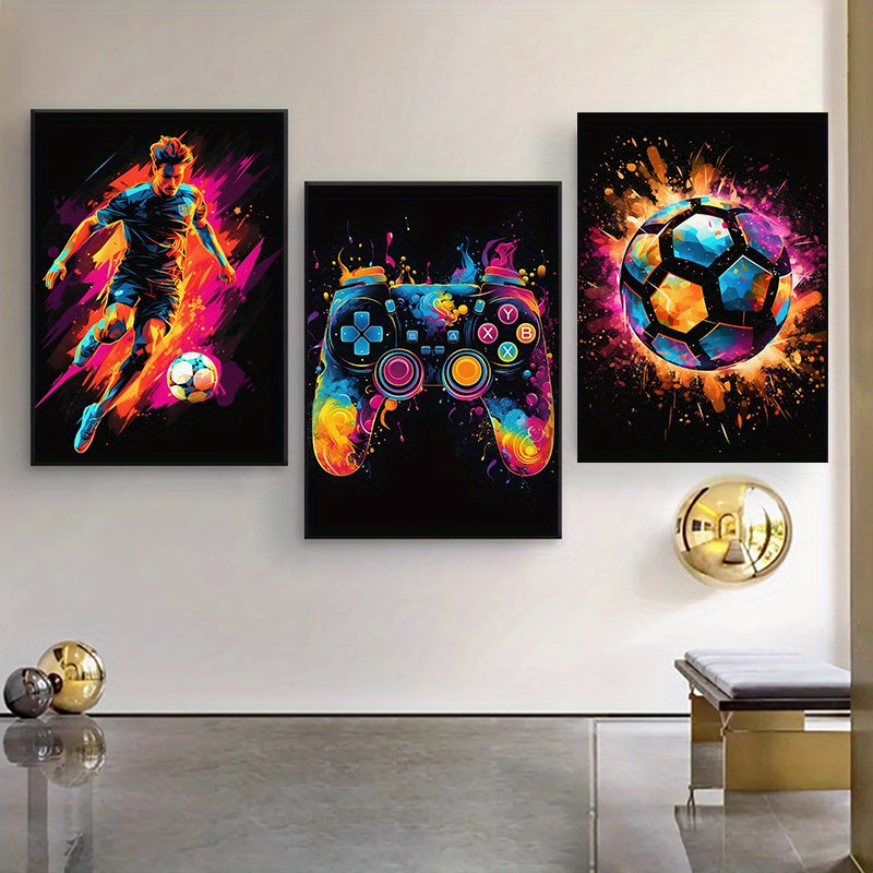Avtoit | PixelPower - Sports and Gaming Poster Set