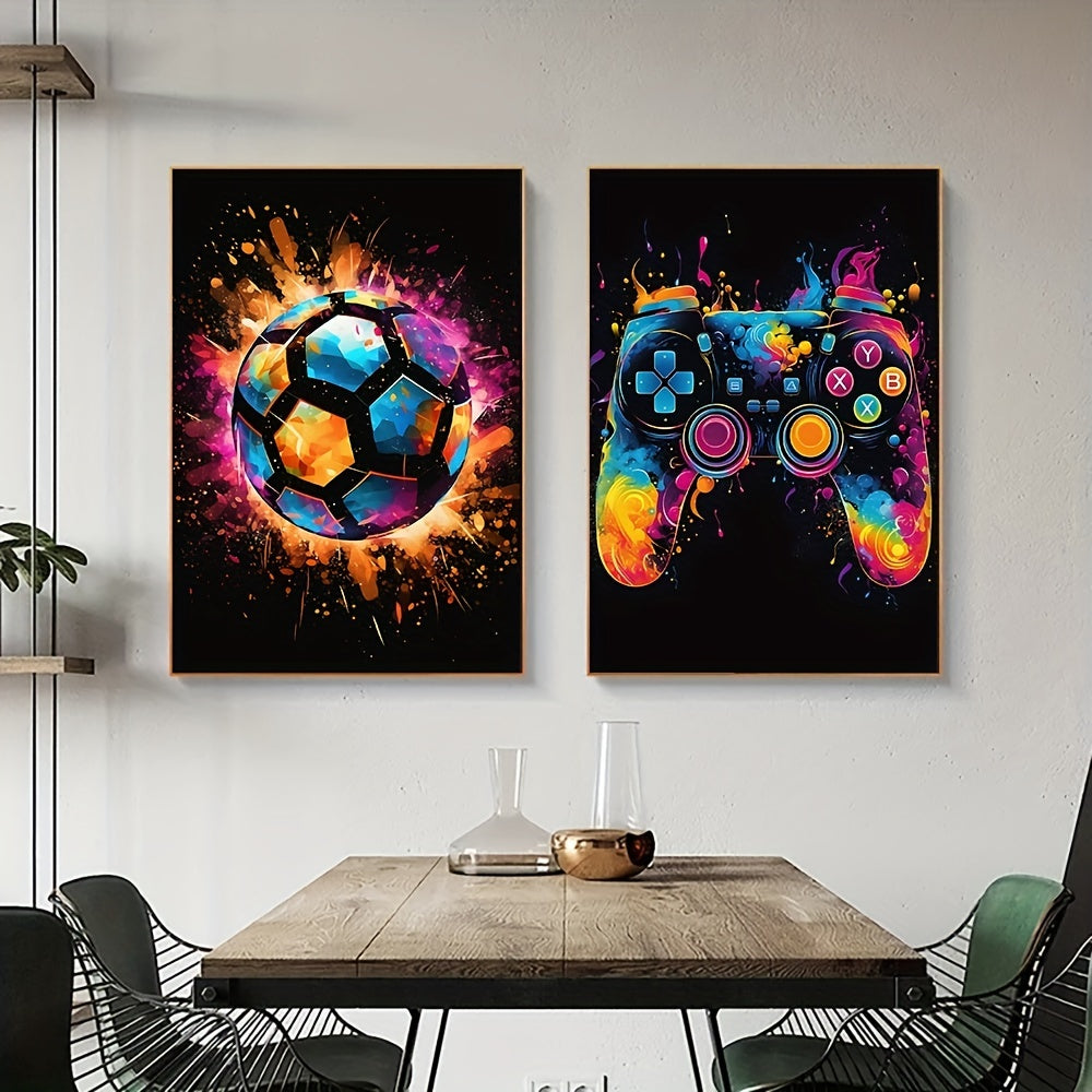 Avtoit | PixelPower - Sports and Gaming Poster Set