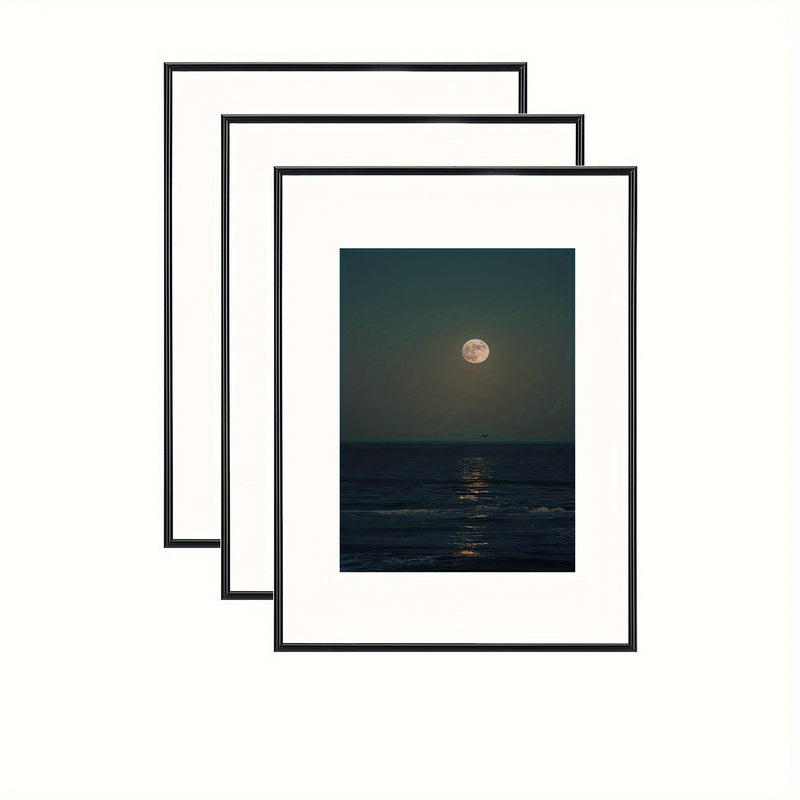 Avtoit | FrameCraft - 3-Piece Black Photo Frame Set
