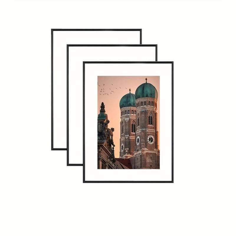 Avtoit | FrameCraft - 3-Piece Black Photo Frame Set