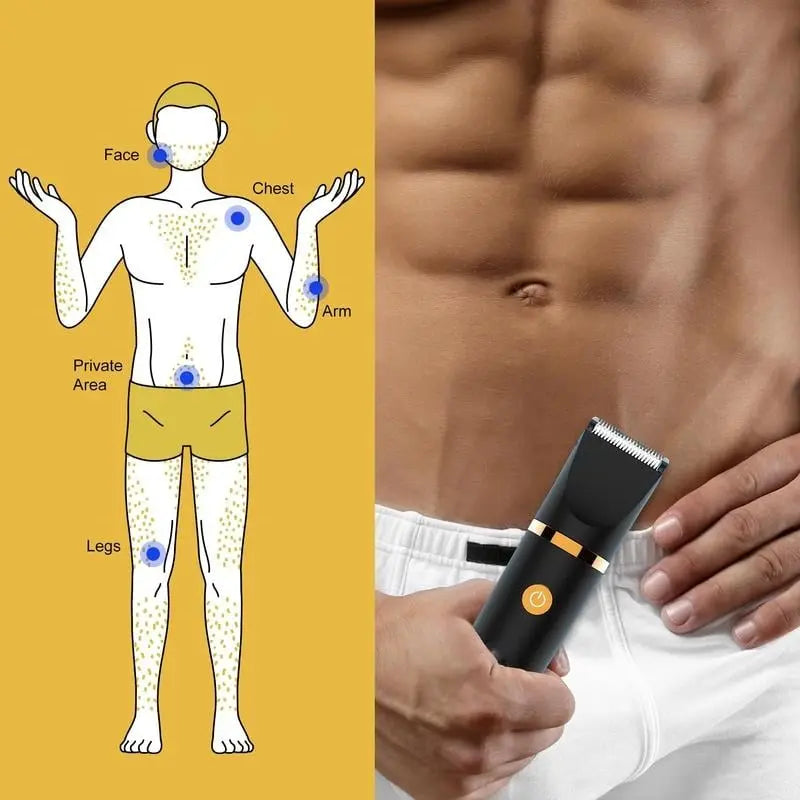 Avtoit | 3-in-1 Electric Razor for Men – Precise Grooming in the Intimate & Body Area