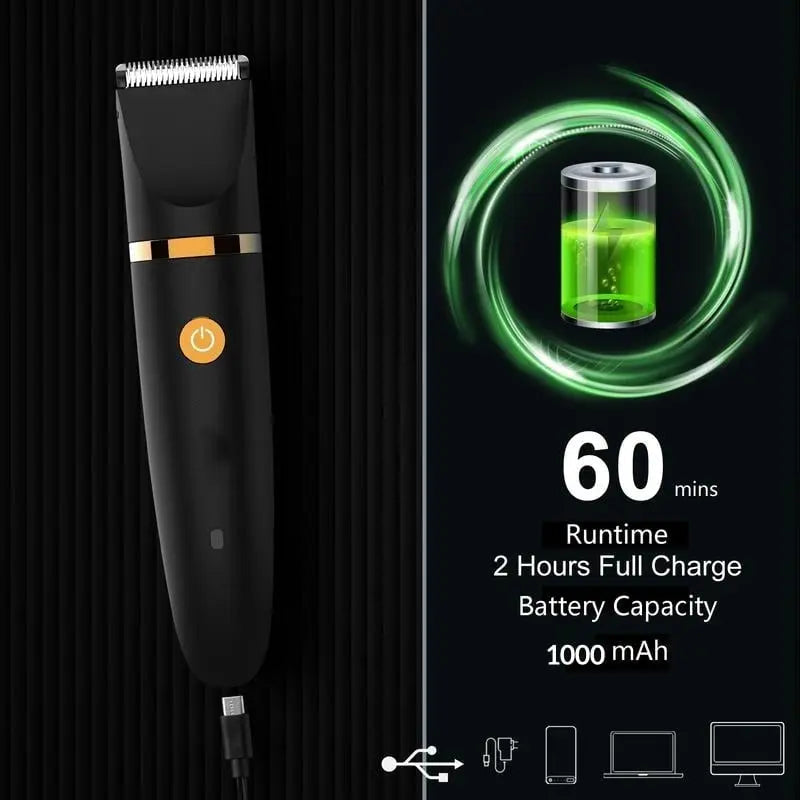 Avtoit | 3-in-1 Electric Razor for Men – Precise Grooming in the Intimate & Body Area