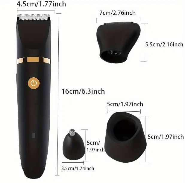 Avtoit | 3-in-1 Electric Razor for Men – Precise Grooming in the Intimate & Body Area