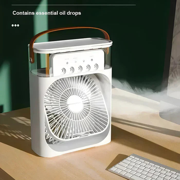 Avtoit | 3-in-1 Fan with 7-Colour LED Light - BreezeMaster Pro