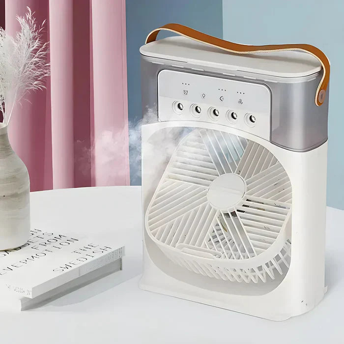 Avtoit | 3-in-1 Fan with 7-Colour LED Light - BreezeMaster Pro