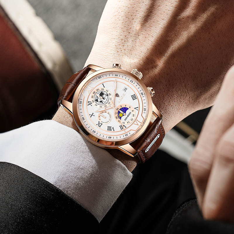 Avtoit | Classic Chronograph Men’s Watch | Stylish & Functional Luxury Wristwatch for Every Occasion