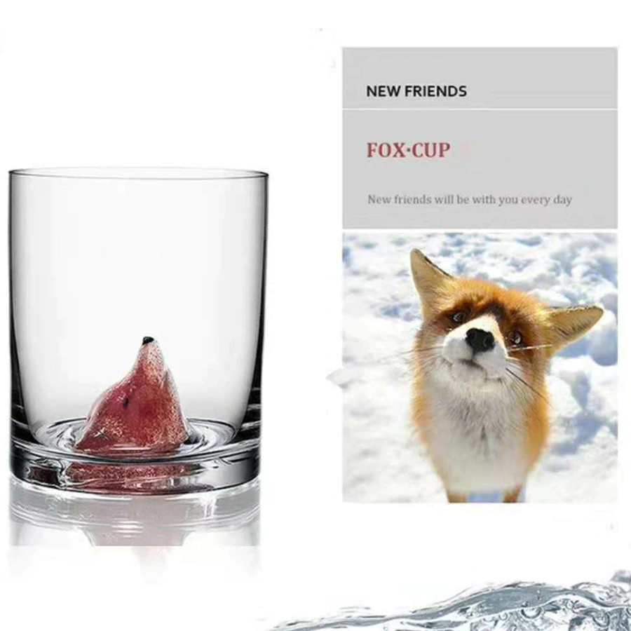 Avtoit | 3D Animal Ultra Clear Unique Wine Glass