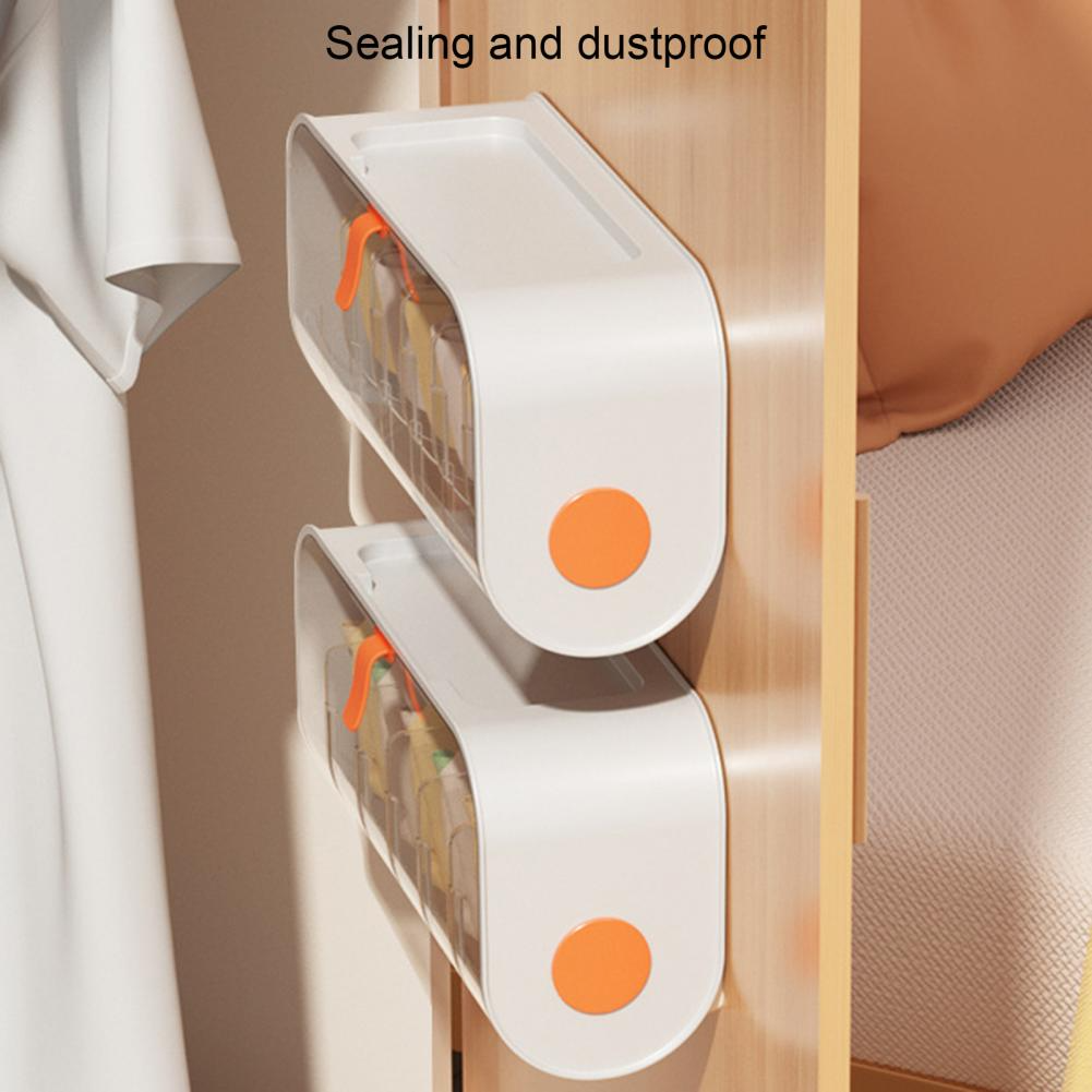 Avtoit | Punch-Free Wall Clothes Organizer Storage Box