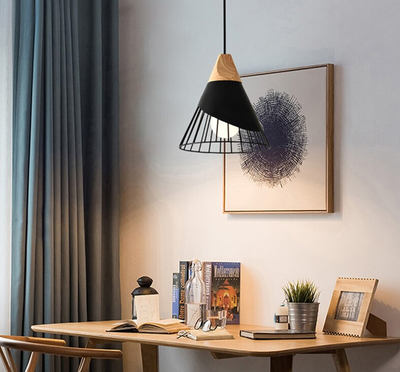 Avtoit | Modern Wooden Cone Pendant Lights
