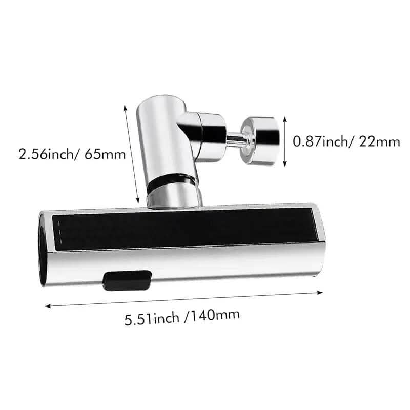 Avtoit | 3-Mode Leak-Proof Sink Faucet Adapter - Durable Copper Construction for Kitchen and Bathroom