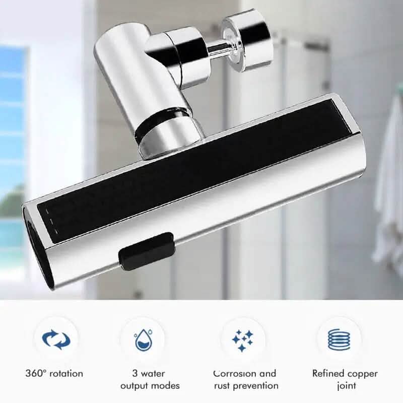 Avtoit | 3-Mode Leak-Proof Sink Faucet Adapter - Durable Copper Construction for Kitchen and Bathroom