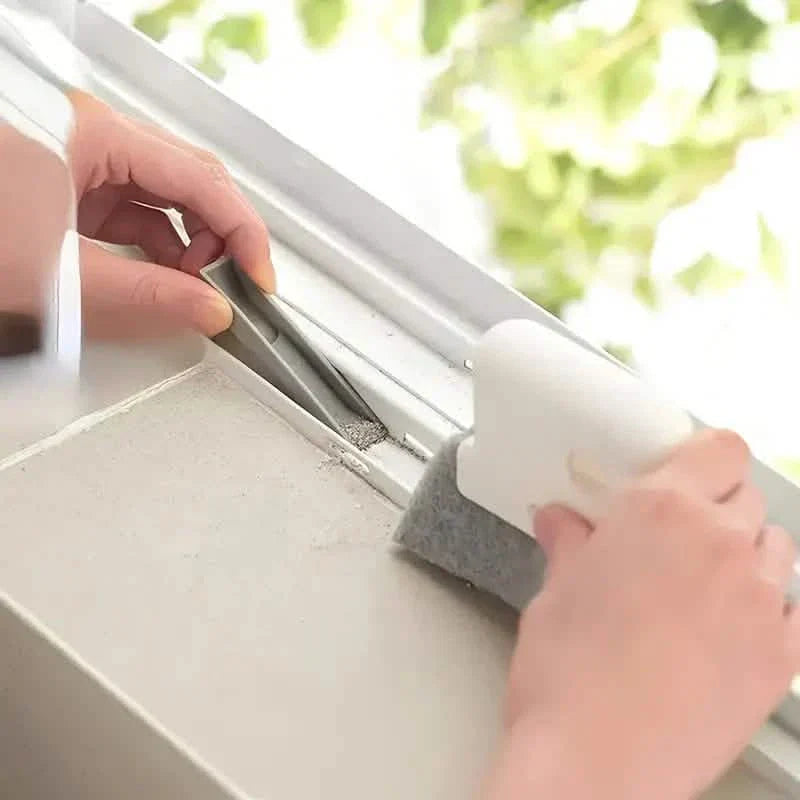 Avtoit | 3-Pack: Universal Window and Door Rail Cleaning Brush