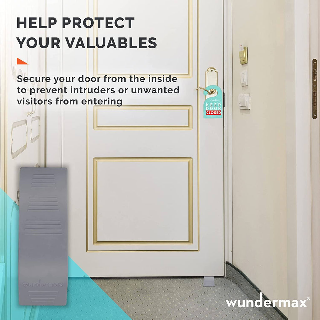 Avtoit | 3-Pack: Wundermax Rubber Safety Door Stopper