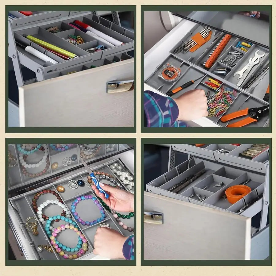 Avtoit | 3-tier Smart Drawer Organizer – Makes optimal use of storage space