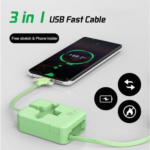 Avtoit | 4-in-1 Data Cable Phone Stand