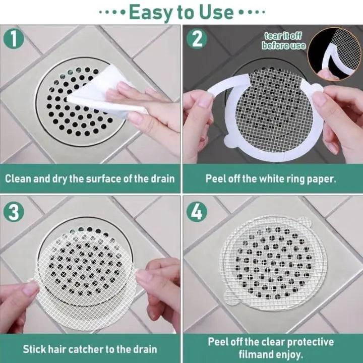 Avtoit | 30 Piece Disposable Drain Strainers – Effective Dirt and Hair Catchers