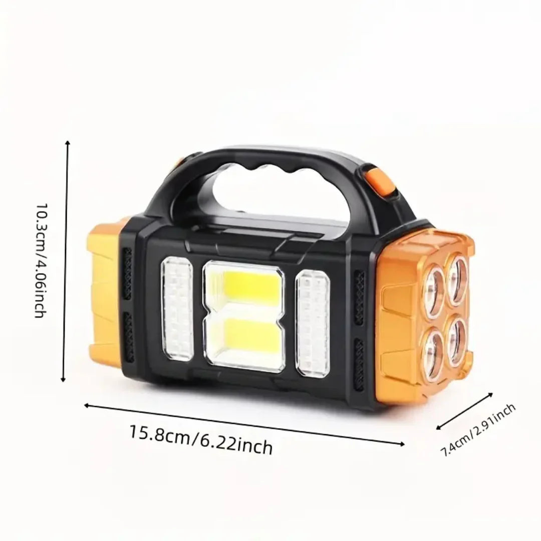 Avtoit | 3-in-1 emergency flashlight with USB charging and carrying handle