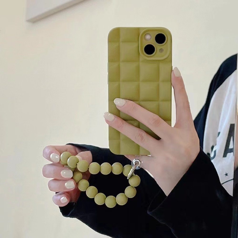 Avtoit | Frosted Pearl Bracelet Case for iPhone