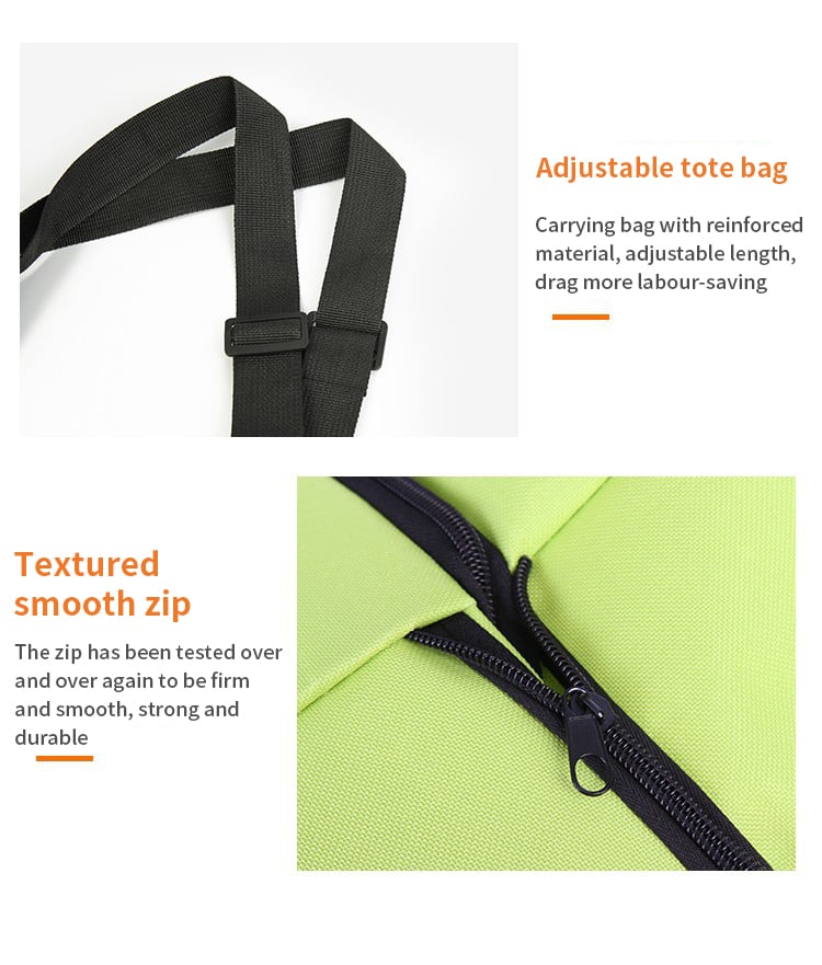 Avtoit | Foldable green shopping bag