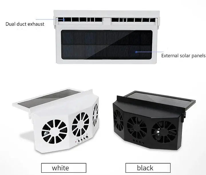 Avtoit | Solar-powered Car Fan – Cordless & Compact