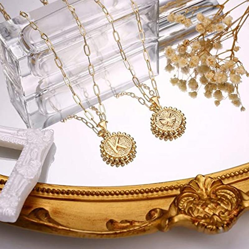 Avtoit | Golden Initial Necklaces for Women